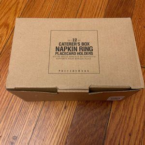 Napkin Ring Set of 12 Pottery Barn